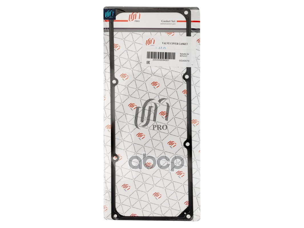 Прокладка клапанной крышки Renault E7J624 (77 01 471 719) UM United Motors арт. GGA0070