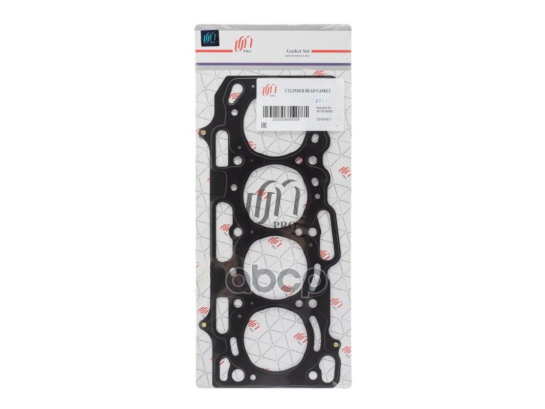 Прокладка головки блока Mitsubishi 4G13 SOHC 16V 1998 (MD351292) UM United Motors арт. GH0467