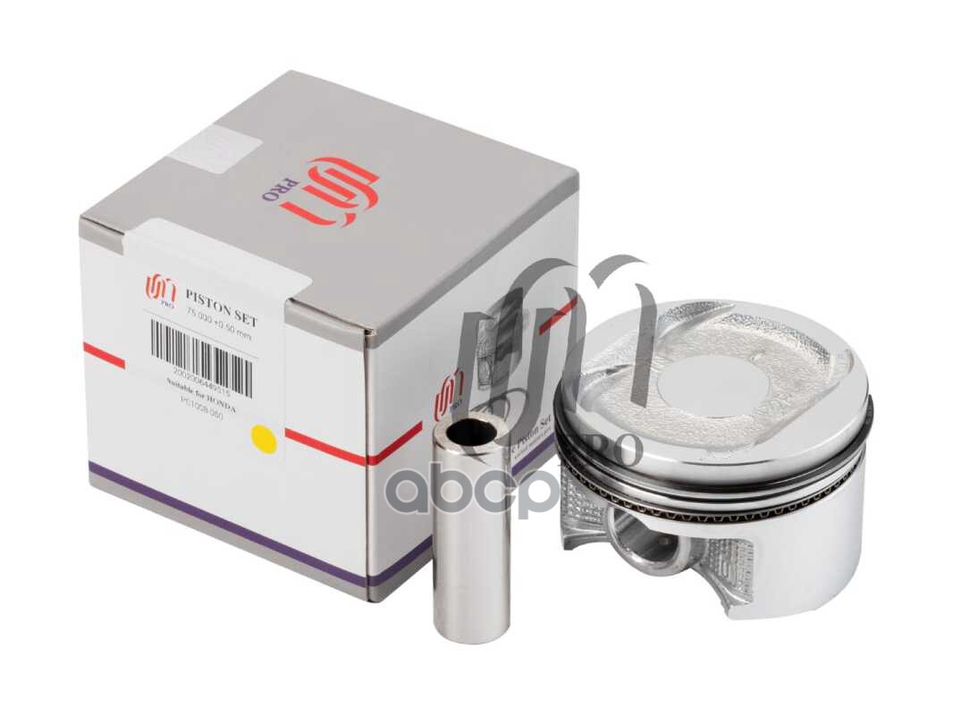 Поршень 0.50 с кольцами Honda D16Y8/D16W1 d75.0+0.50 (13030-P2P-000) UM United Motors арт. PC1008050