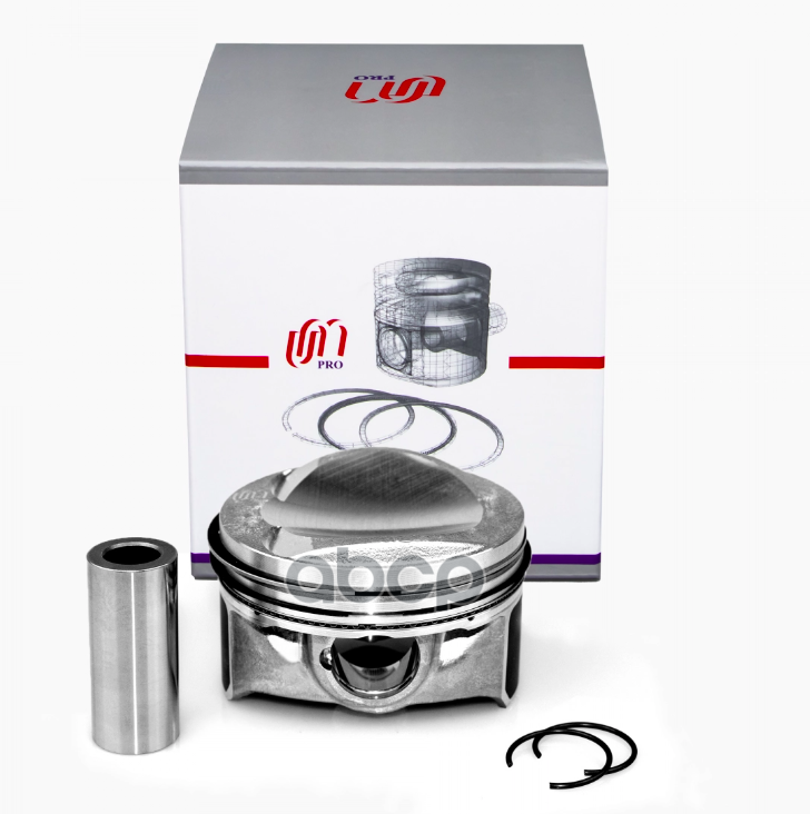 Поршень 0.50 с кольцами Ford Focus II 1.6 HWDA/SHDA d79.0+0.50 UM United Motors арт. PC1030050