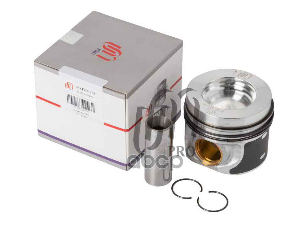 Поршень 0.50 с кольцами Audi/VW 2.0 TDi CFFA/CGLA d81.01+0.5 UM United Motors арт. PC1115050