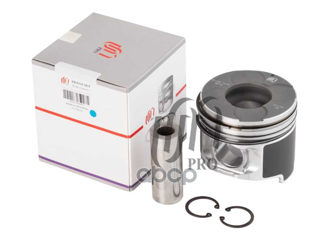 Поршень 0.50 С Кольцами С Масл. Галереей Mitsubishi 4M41-T D98.5+0.50 (Me191469/Me191470) Um United Motors арт. PC1198050