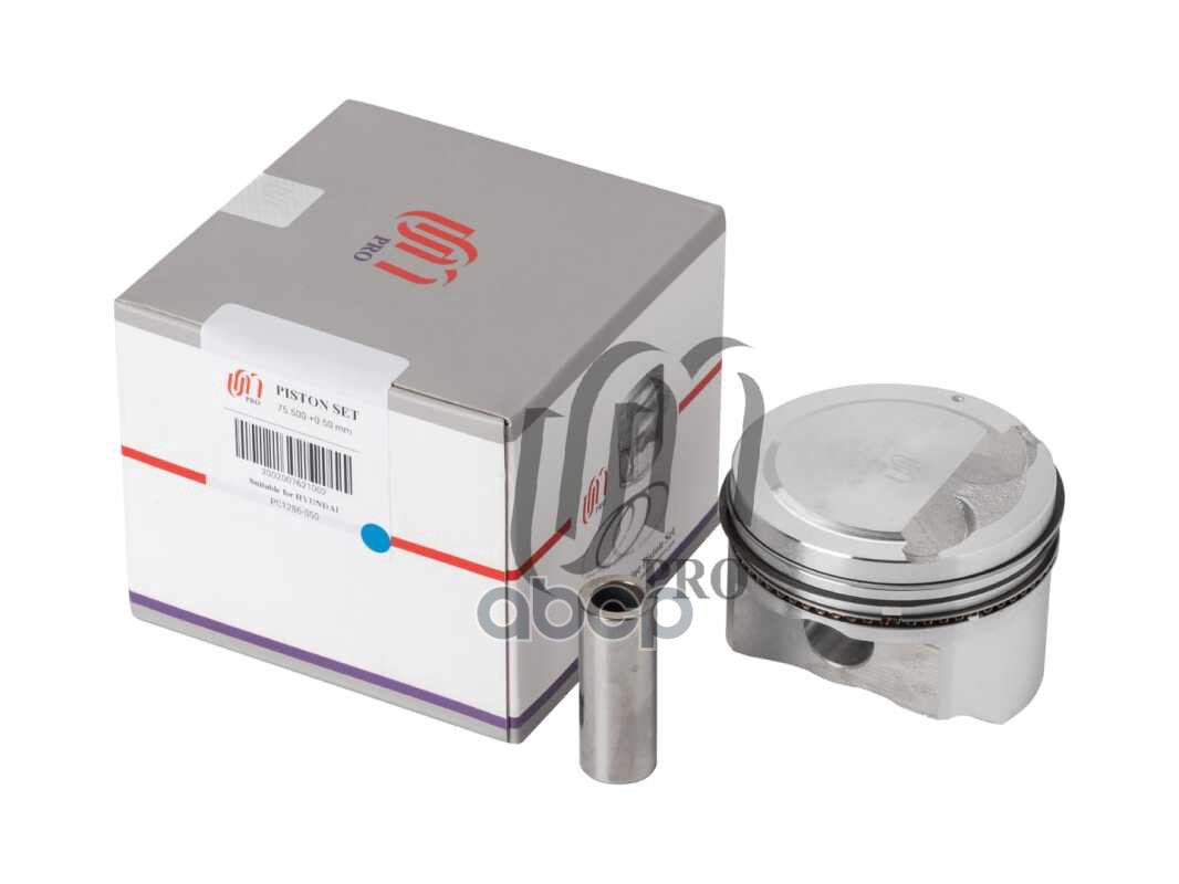 Поршень 0.50 с кольцами Hyundai Accent G4FK DOHC 16V d75.5+0.50 (23410-26012) UM United Motors арт. PC1286050