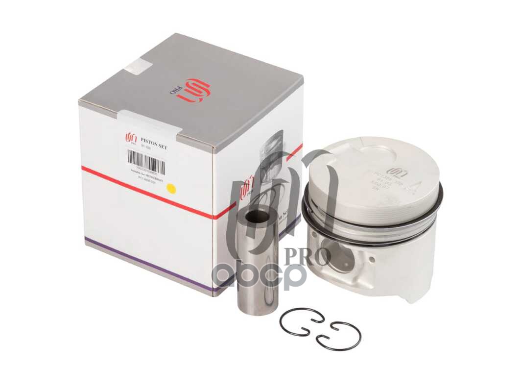 Поршень STD с кольцами (с масл. галереей) Mitsubishi 4D56T d91.1 STD (1 и 3) (MD304852/MD304853/MD30 United Motors арт. PC138...