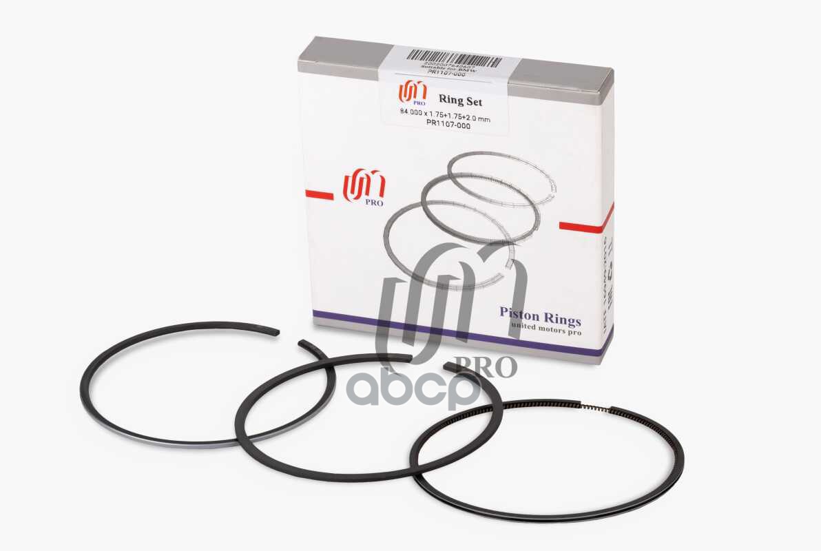 Кольца поршневые STD BMW N57D30A/B/C/D, N57N306D2 d84.0 STD 1.75-1.75-2.0 (11 25 7 811 793) на 1 цил United Motors арт. PR110...