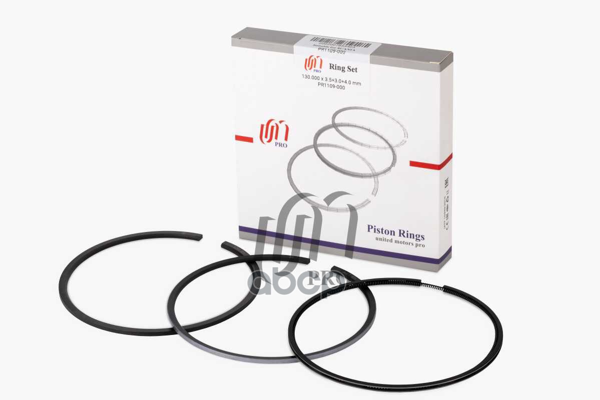 Кольца поршневые STD Scania DC13.10 d130.0 STD 3.5-3.0-4.0 (1523068) на 1 цил. UM United Motors арт. PR1109000
