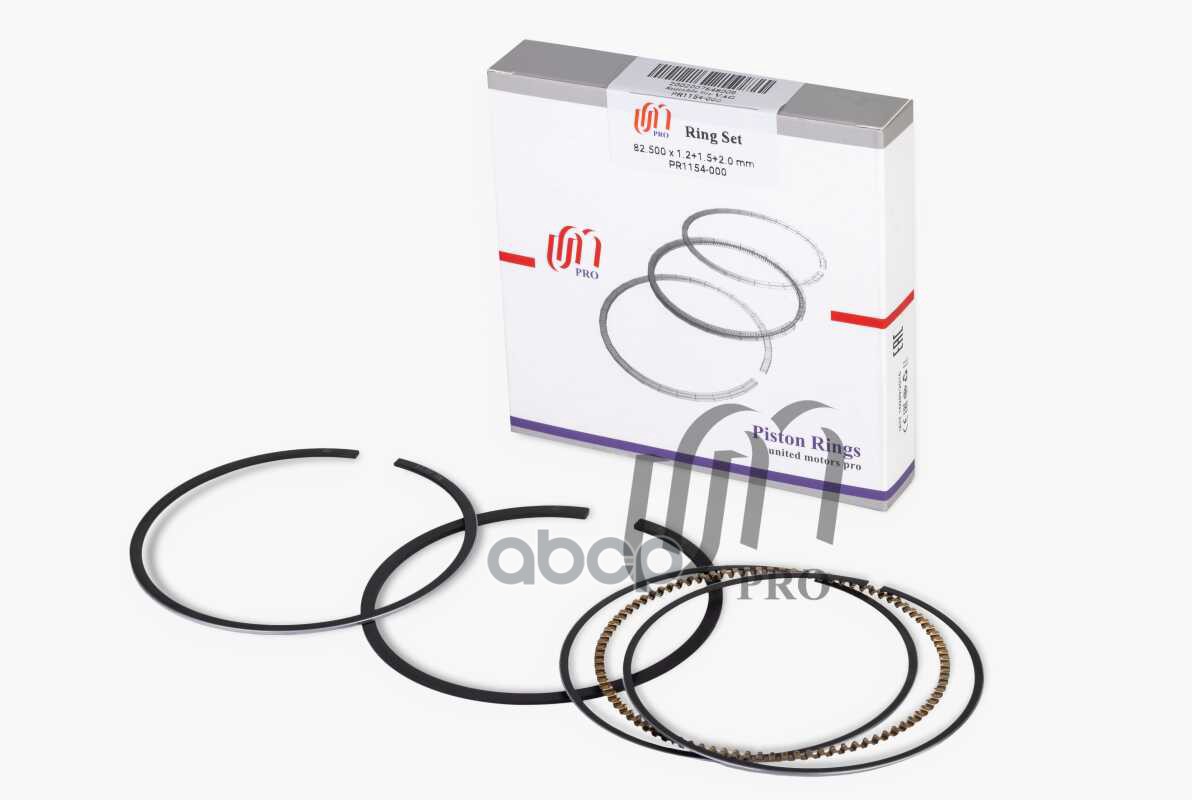 Кольца поршневые STD VW CDHA/CEPA D82.51 STD 1.2-1.5-2.0 (06J 198 151 B) на 1 цил. UM United Motors арт. PR1154000