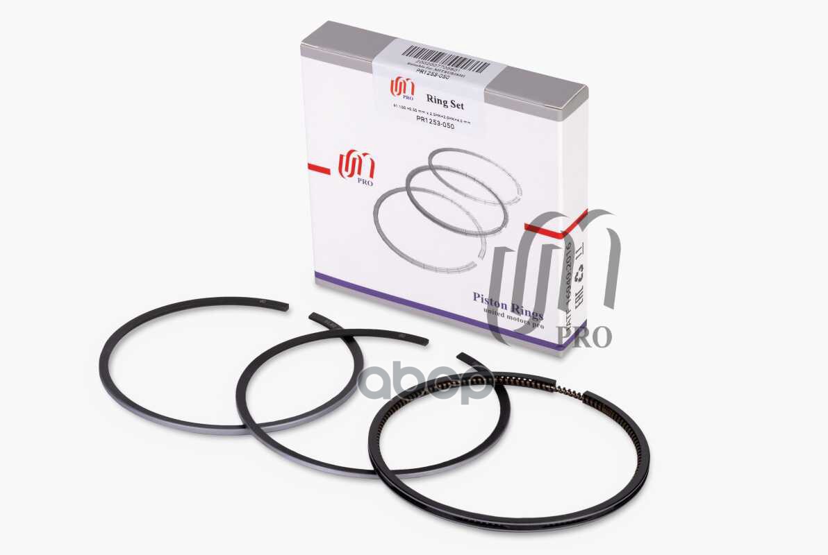 Кольца поршневые 0.50 Mitsubishi 4D56T d91.1+0.5 2.5HK-2.0HK-4.0 на 1 цил. UM United Motors арт. PR1253050