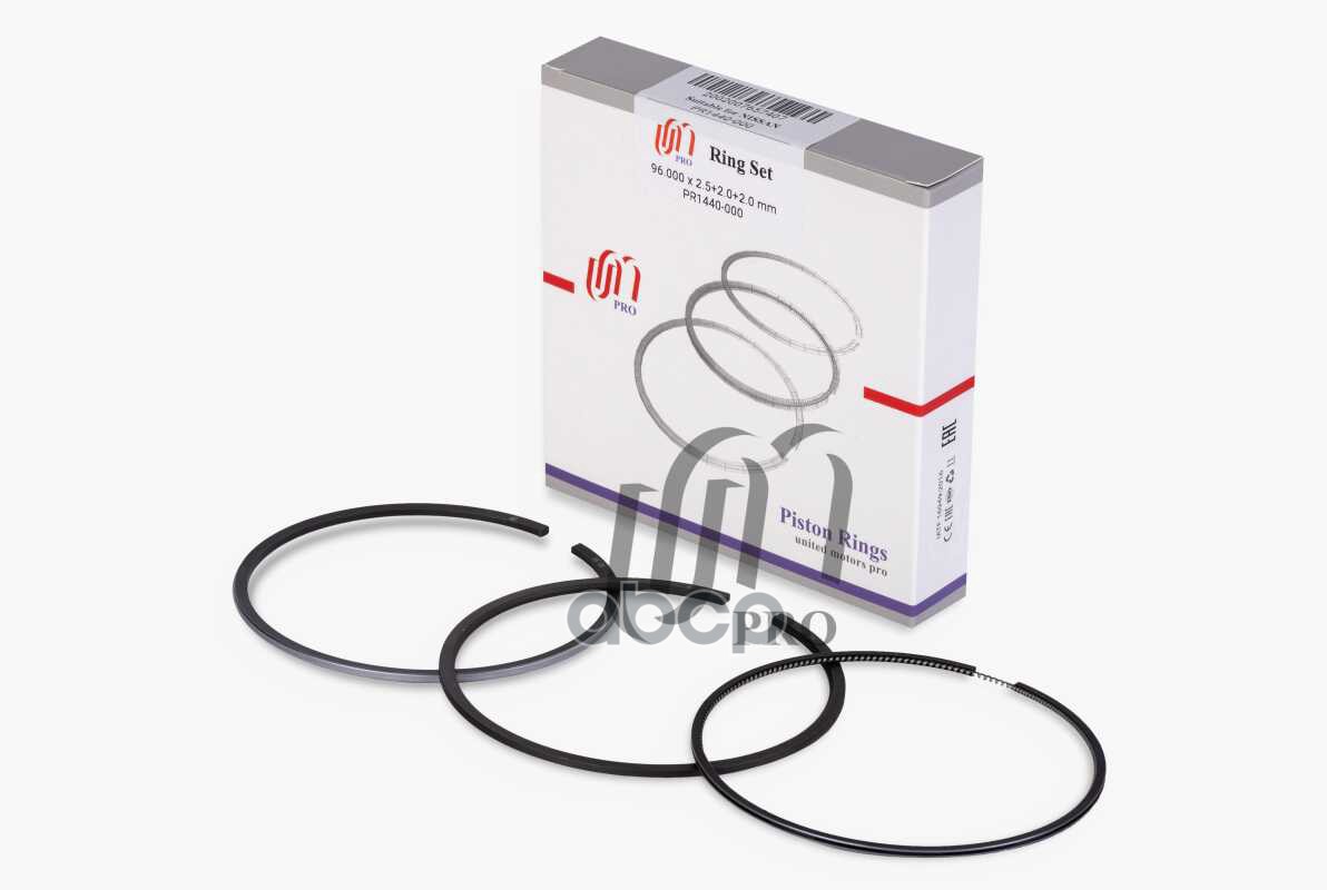 Кольца Поршневые Nissan Zd30ddti D96.0 Std 2.5-2.0-2.0 На 1 Цил. (12033-Vk610) Um United Motors Pr1440000 United Motors арт. ...