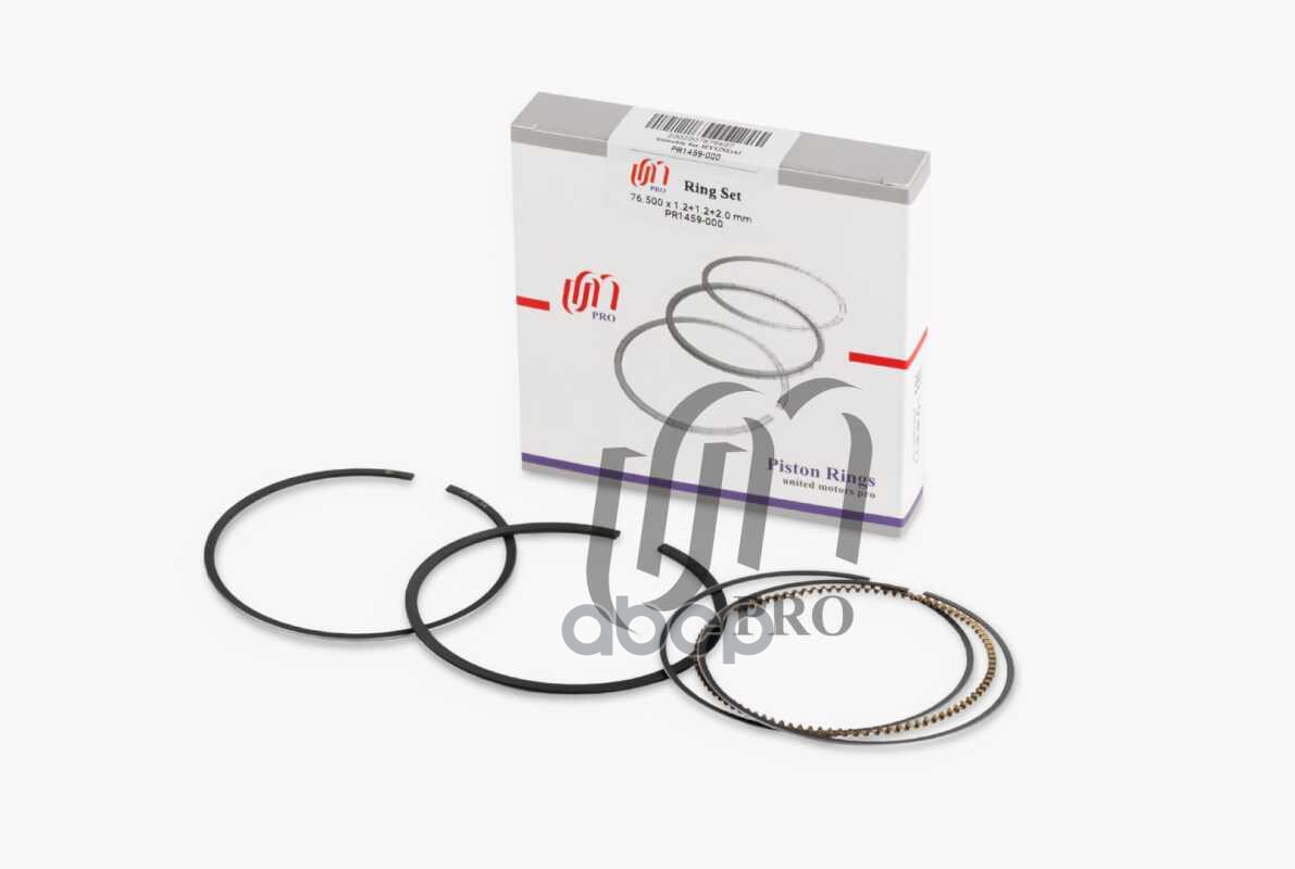 Кольца поршневые STD Hyundai G4ED-G d76.5 STD 1.2-1.2-2.0 (23040-26160) на 1 цил. UM United Motors арт. PR1459000