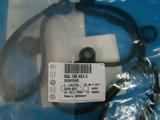 Прокладка клапанной крышки VAG 03L 103 483 C VAG арт. 03L 103 483 C