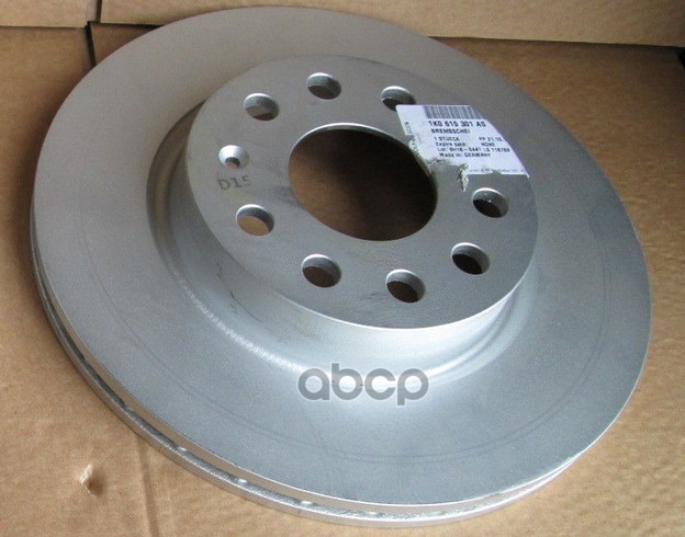 Диск тормозной передний VAG 1K0 615 301AS VAG арт. 1K0 615 301AS