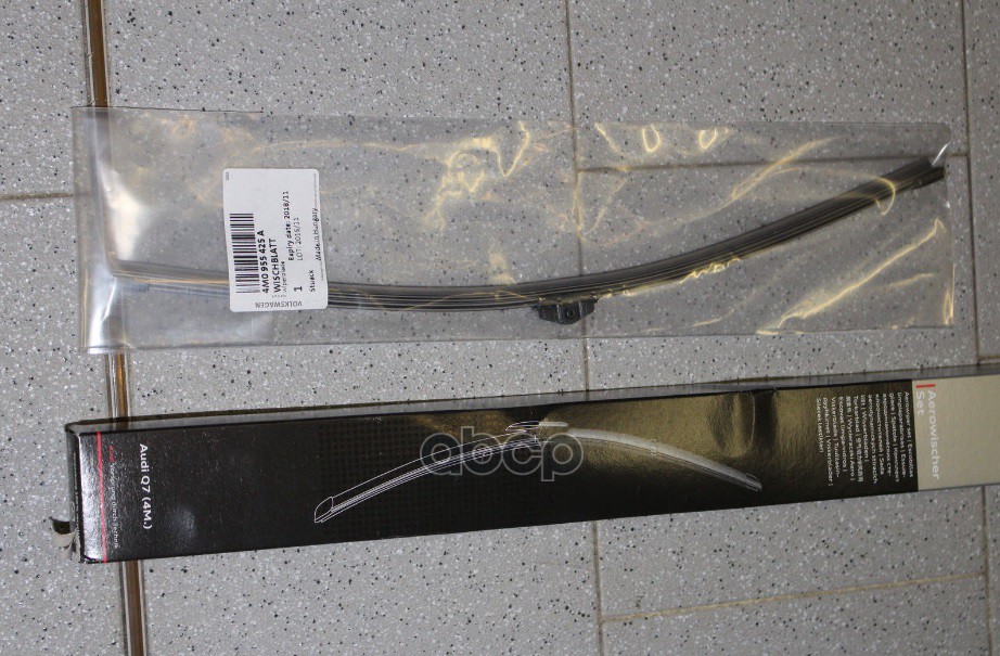 Щетка стеклоочистителя задняя 380 мм бескаркасная 1 шт VAG 4M0 955 425A VAG арт. 4M0 955 425A