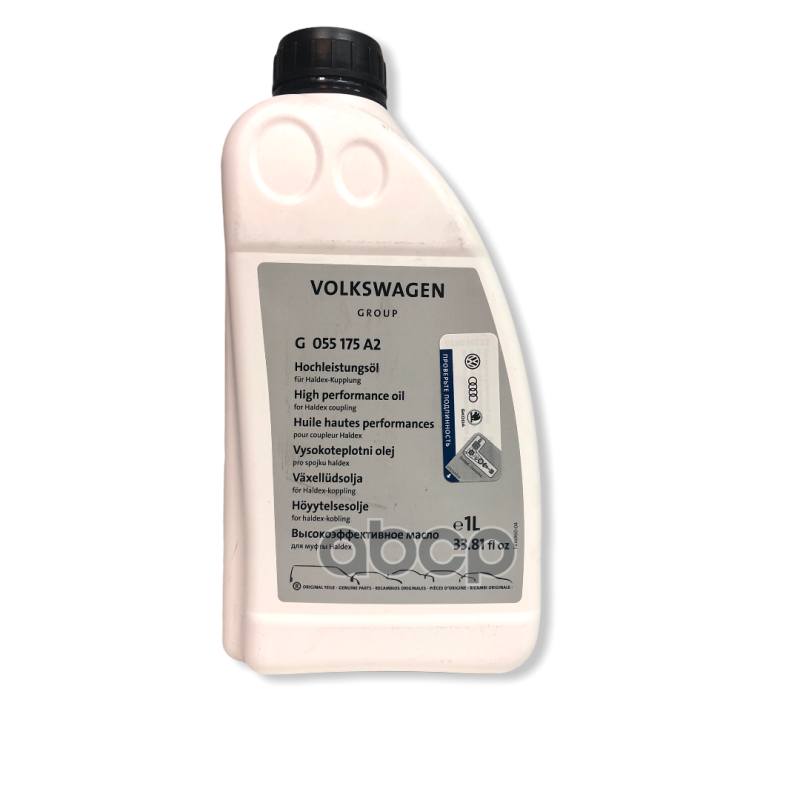 Масло трансмиссионное синтетическое VAG High Performance Oil 1л G055175A2 VAG арт. G055175A2