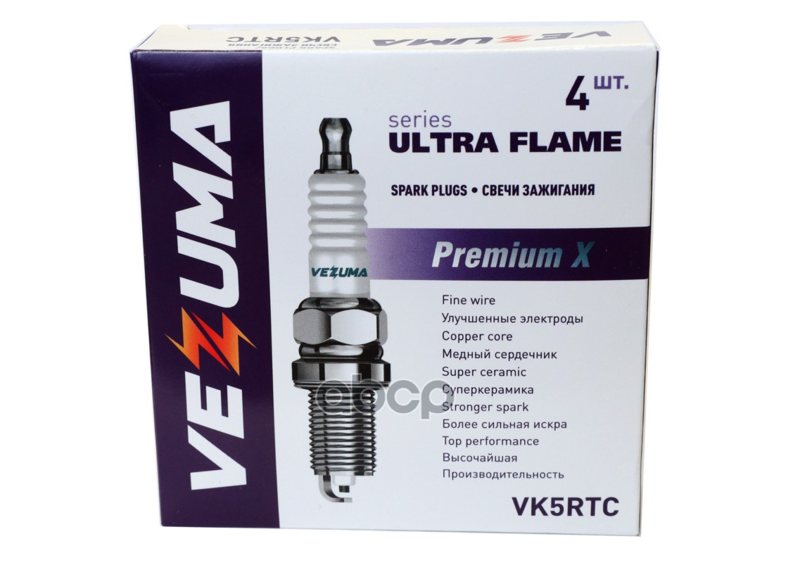 Свеча зажигания Premium X KIA / NISSAN VEZUMA арт. vk5rtc