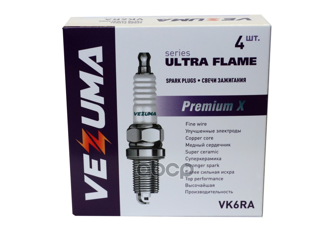 Свеча зажигания Premium X CHEVROLET / OPEL VEZUMA арт. vk6ra