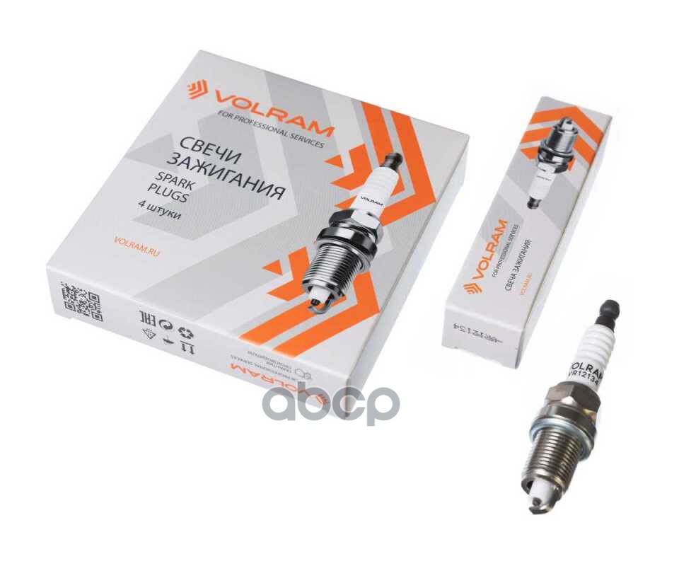 Свеча зажигания DAEWOO LANOS 1.5 97-, LADA 8V ВАЗ 2104-2107,2108-21099,2110-2115,2121 VOLRAM арт. VR12124