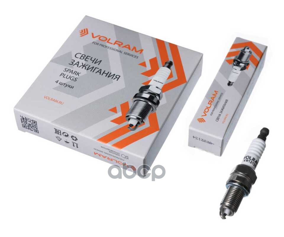 Свеча зажигания SUZUKI ALTO 1.1 04-08, OPEL COMBO 1.4 12- VOLRAM арт. VR12126