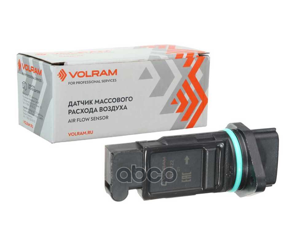 Датчик ДМРВ NISSAN ALMERA II (N16) 00 -, PRIMERA (P11, P12, WP11, WP12) 96-, БЕЗ КОРПУСА VOLRAM арт. VR19122