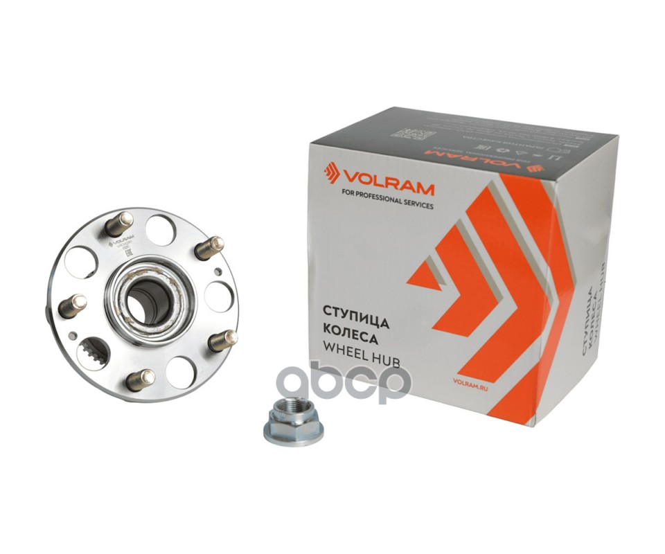 СТУПИЦА для а/м HONDA CIVIC IX FB (12-); С ABS; ЗАДНЯЯ В СБОРЕ С ПОДШИПНИКОМ; (VOLRAM) VR34281 VOLRAM арт. VR34281
