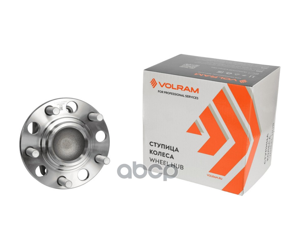 СТУПИЦА для а/м MITSUBISHI OUTLANDER II 2WD (06-11); С ABS; ЗАДНЯЯ В СБОРЕ С ПОДШИПНИКОМ; (VOLRAM) V VOLRAM арт. VR34282