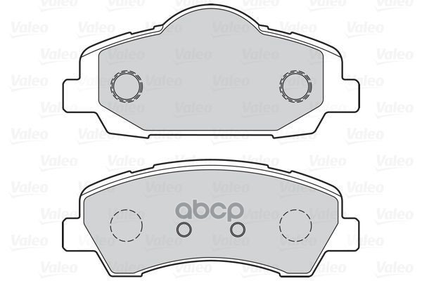 Колодки тормозные дисковые перед Valeo арт. 302155