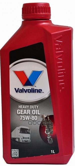 Масло трансмиссионное синтетическое HD Gear Oil 75W80 GL-4 1л Valvoline арт. 868215