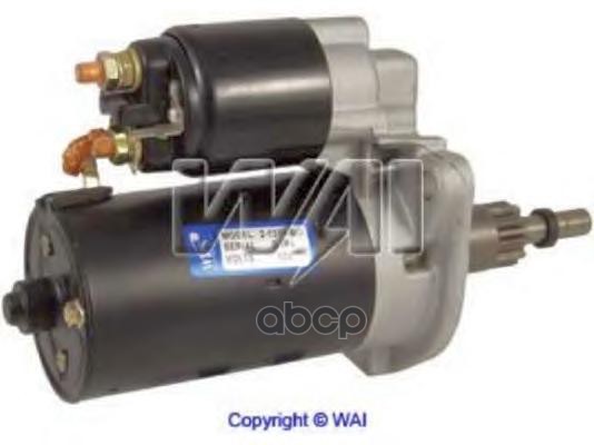 Стартер (Новый) Vw Corrado 1.8L W/ Mt(1992-90)  Vw Golf 2.0L (1990)  Vw Jetta 2.0L (1991-90)  Vw WAI арт. 17223n