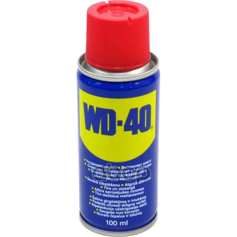 Очистительно-Смазывающая Смесь 100Мл - Wd-40, Аэрозоль (В Коробке 24Шт) WD-40 арт. WD-40 100ML