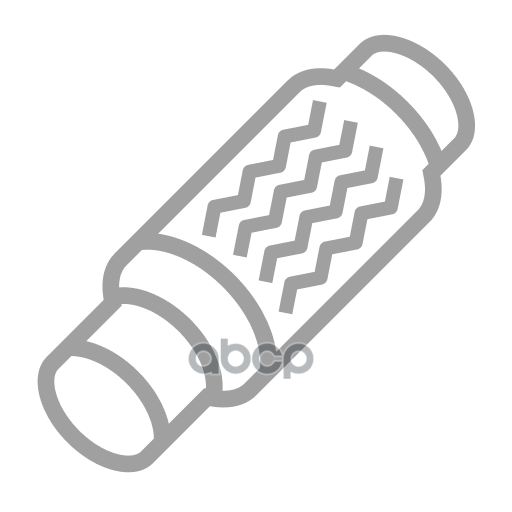 Гофра Глушителя (Виброкомпенсатор) Innerbraid D 45 X L 260 Мм, Weso H1-313 WESO арт. H1-313
