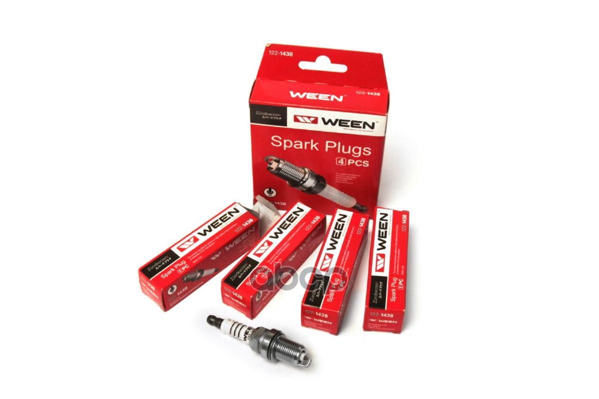 Свеча зажигания платиновая LADA Vesta, Xray (1.6, 1.8 ,VAZ 21129, VAZ21179), WEEN 122-1438 Ween арт. 122-1438