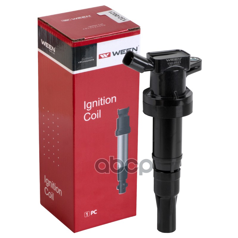 Катушка зажигания  HYUNDAI Solaris II 1.4 (G4LC)  i20 I/II 1.2 (G4LA)  1.4 (G4LC)  i30 1.4  (G4LC) K Ween арт. 132-0021