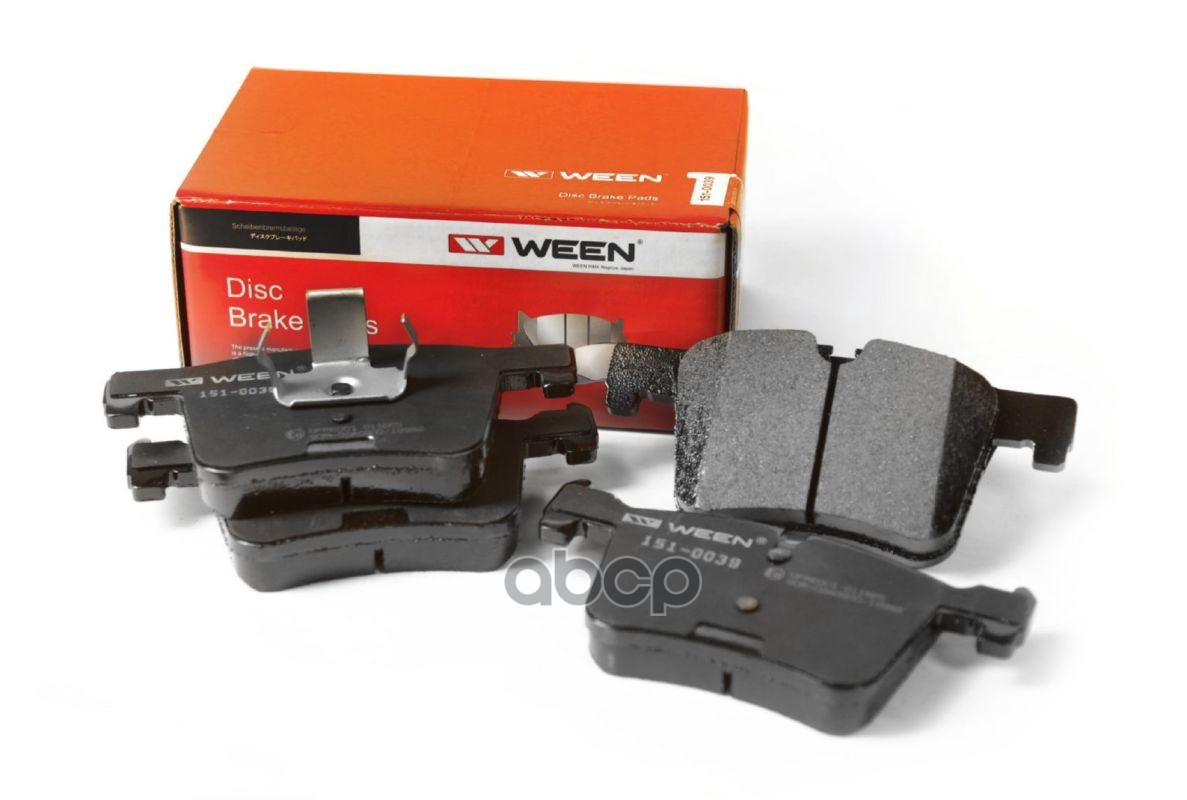 Тормозные колодки дисковые задние BMW 1 (E87 F20 F21)  2 (F22 F23)  3 (F30 F31 F35 F80)  3 Gran Turi Ween арт. 151-0038