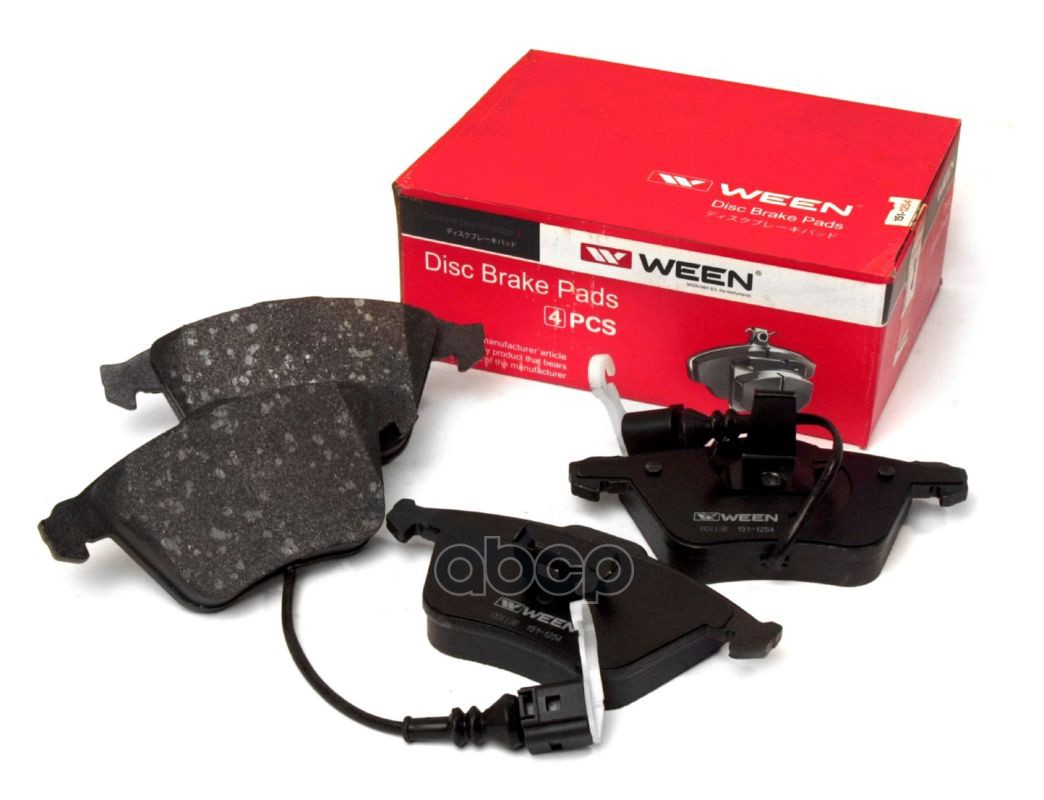 Колодки передние WEEN 151-1254 Ween арт. 151-1254