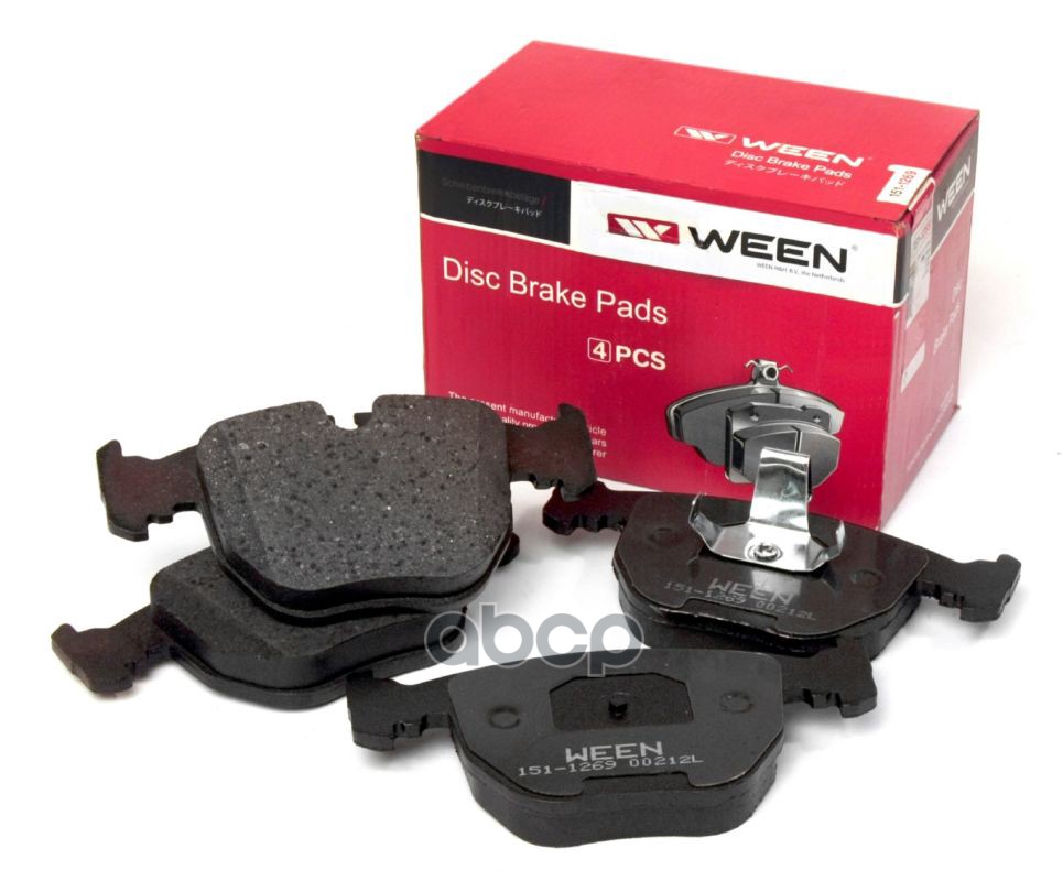 Тормозные Колодки Дисковые Передние Bmw 5 (E39)  7 (E38)  X3 (E83)  X5 (E53) Ween арт. 151-1269