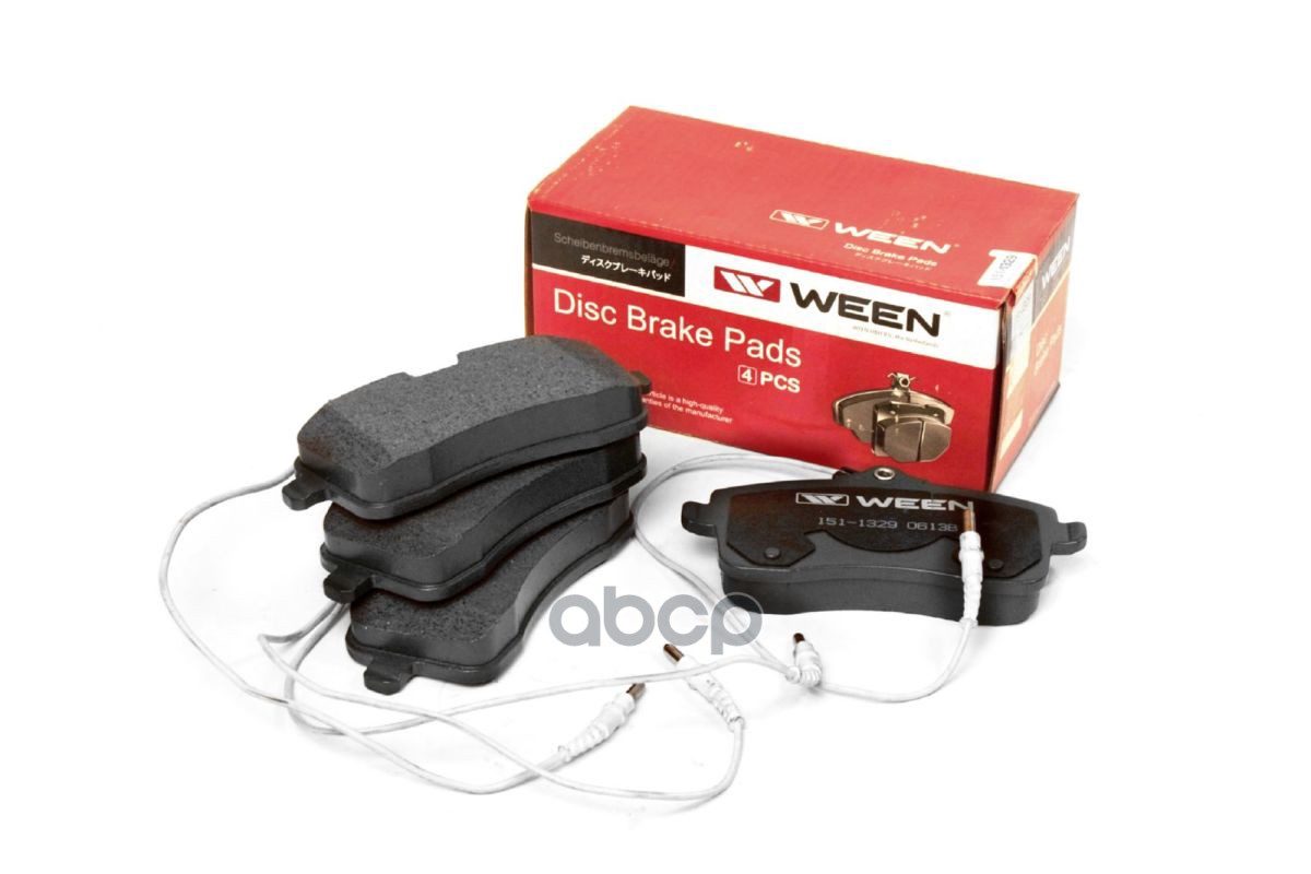 Тормозные колодки дисковые передние PEUGEOT 407 WEEN 151-1329 Ween арт. 151-1329