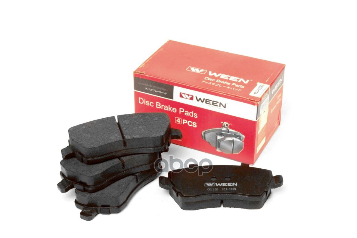 Тормозные колодки дисковые (аналог 151-2358)  передние LADA Vesta  Largus  RENAULT Duster  Kaptur  K Ween арт. 151-1333