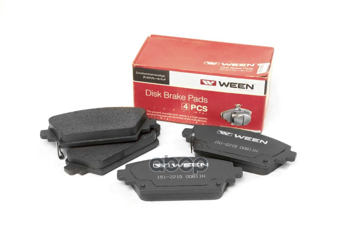Тормозные колодки дисковые передние NISSAN Almera (N16  V10)  Primera (P12  WP12) Ween арт. 151-2215