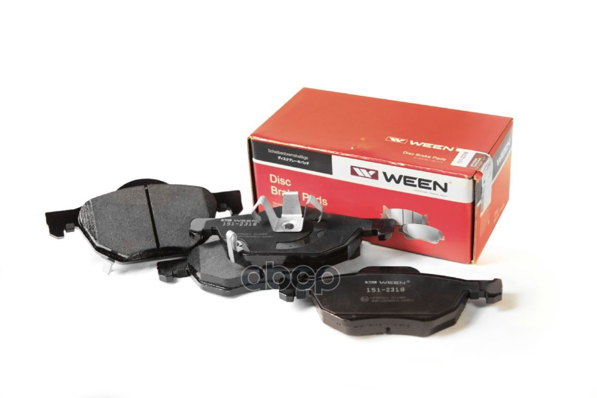 Тормозные Колодки Дисковые Передние Honda Accord Vii Ween 151-2318 Ween арт. 151-2318