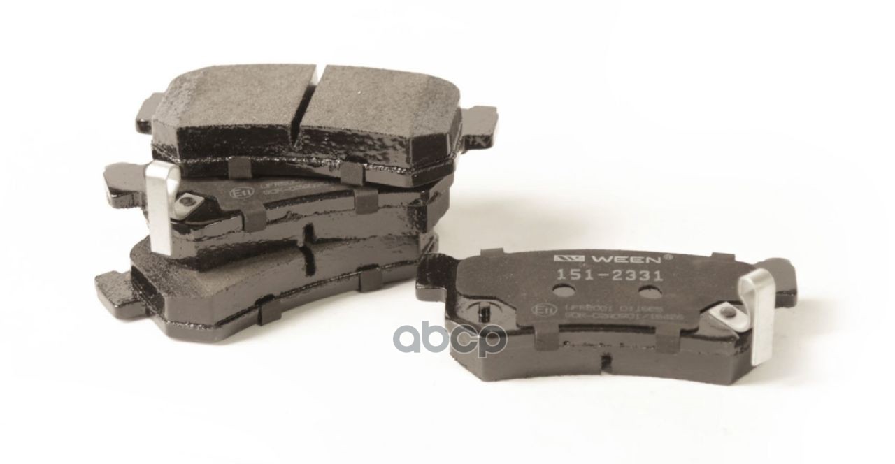 Тормозные колодки дисковые задние SSANGYONG Actyon/Actyon Sports  Korando (KJ)  Kyron  Musso (FJ)  R Ween арт. 151-2331