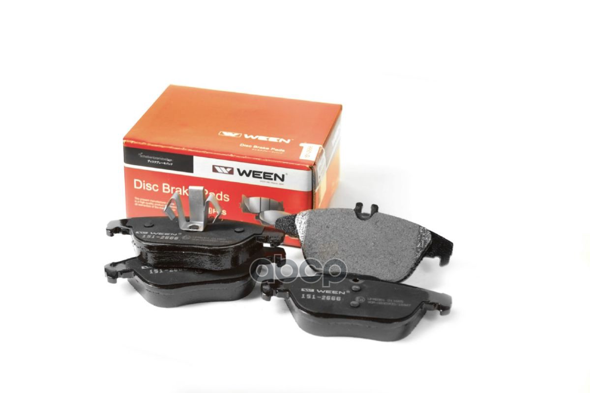 Тормозные Колодки Дисковые Задние Mercedes-Benz C-Class (W204)   E-Class (W212)  Glk (X204) Ween арт. 151-2666