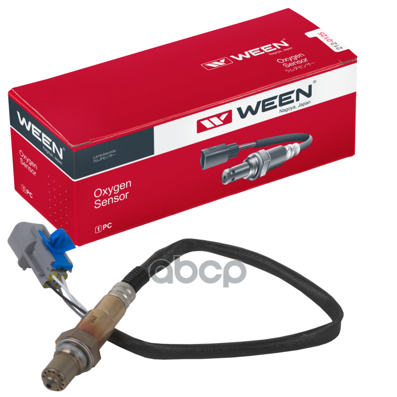 Лямбда-зонд после катализатора HYUNDAI Solaris I,II 1.4,1.6, Elantra V,VI 1.6, Cr WEEN 212-0125 Ween арт. 212-0125