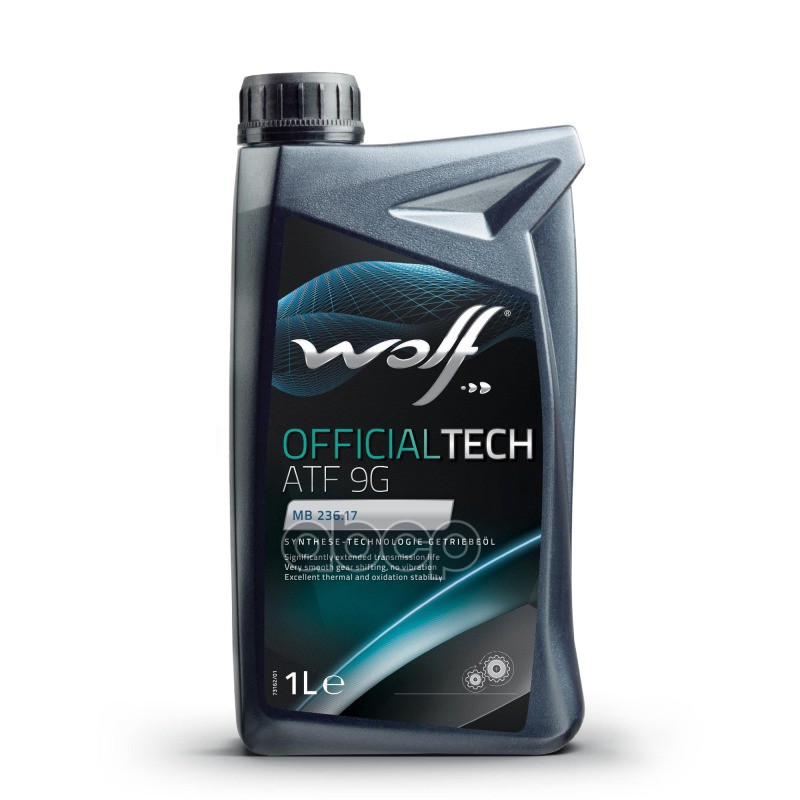 Масло трансмиссионное синтетическое OFFICIALTECH ATF 9G 1л Wolf арт. 8332364