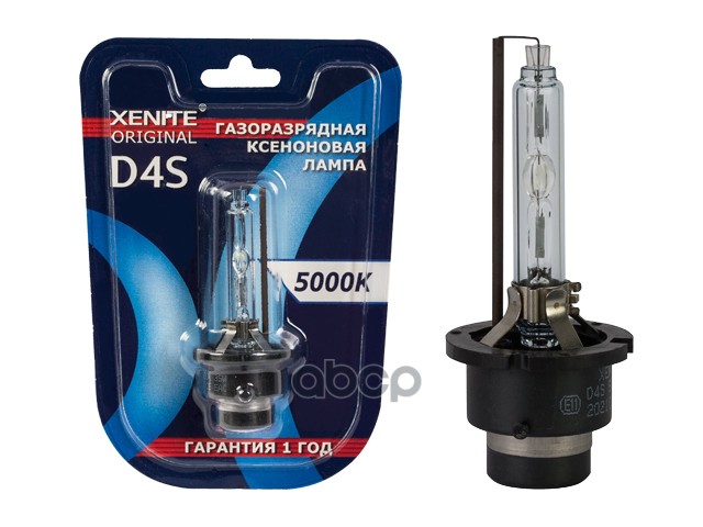 Лампа ксеноновая головного света D4S P32d-5 5000K Original 42V 35W Блистер 1шт Xenite арт. 1004135