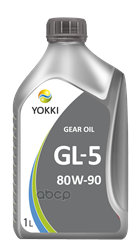 Масло Трансмиссионное Минеральное Gear Oil 80W90 Gl-5 1Л YOKKI арт. YBA031001P