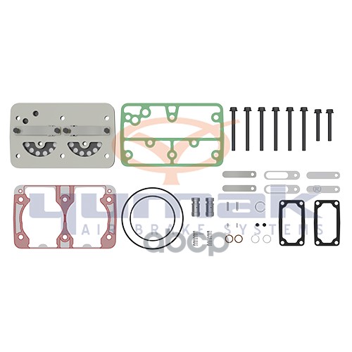 Р/К Компрессора Плата, Клапаны, Прокладки, Кольца Упл. Volvo Fh/Fm/Fmx Yumak арт. RK.01.082.05