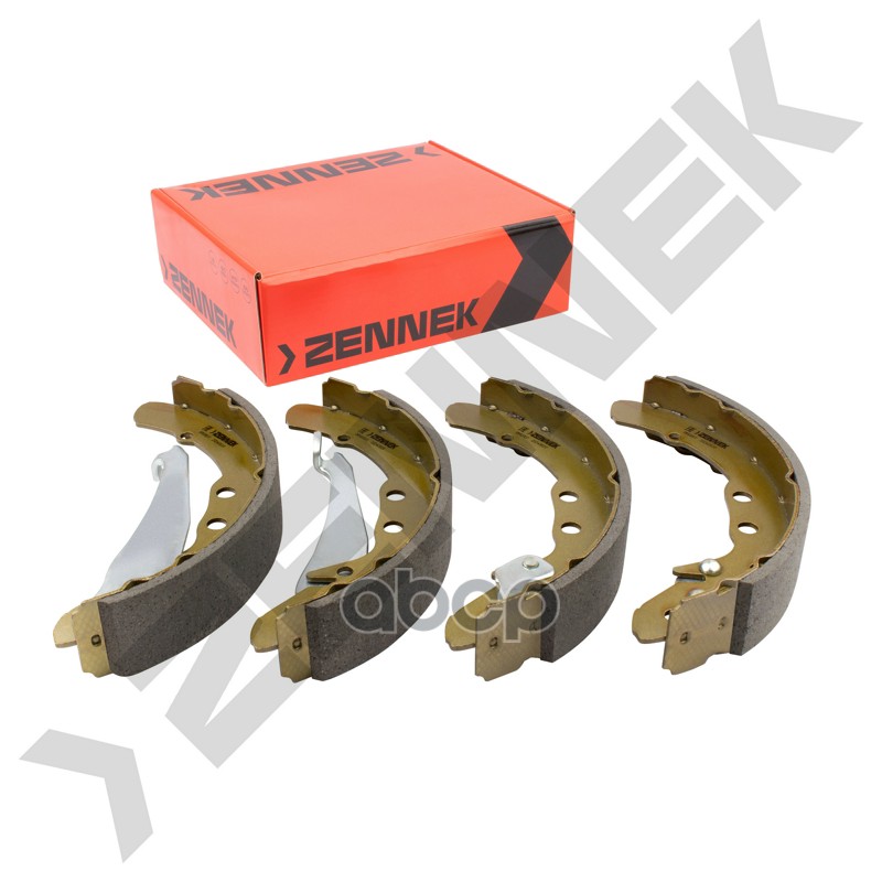 Колодки тормозные барабанные CHRYSLER GRAND VOYAGER 07-, DODGE RAM 05-09 DBS0003 ZENNEK арт. DBS0003