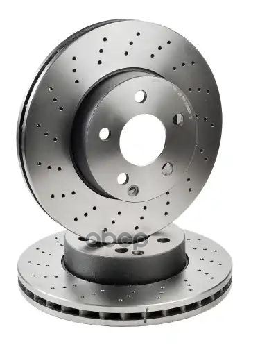 диск тормозной передний MB W204/S204/A207/C207 2.0-3.0/2.0-2.5CDi 07> ZENTPARTS арт. Z06086