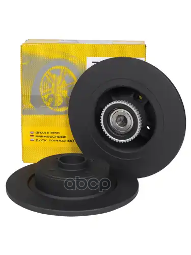 Диск тормозной задний с подшип. и кольцом ABS Renault Megane Scenic 99- ZENTPARTS арт. Z06211