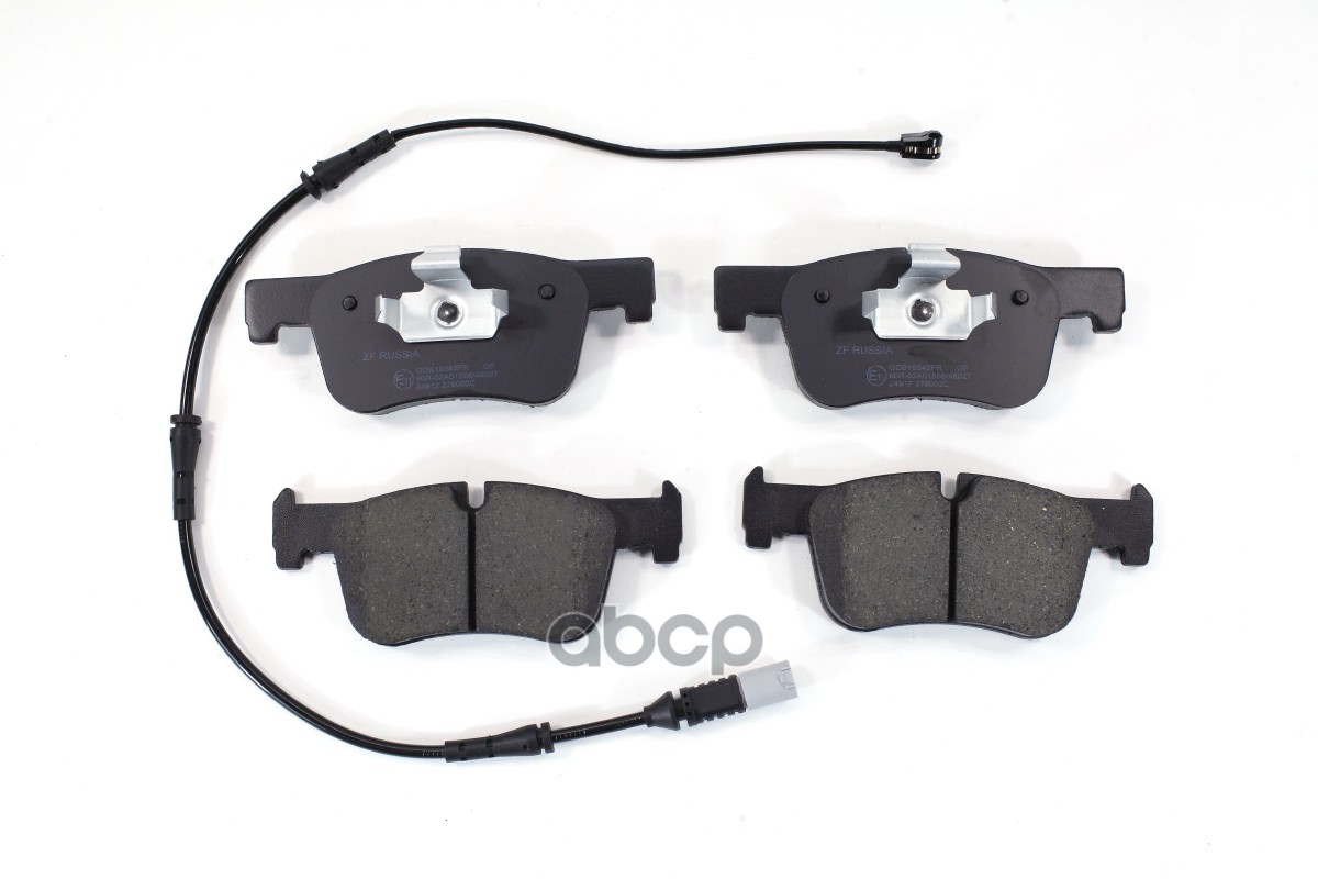 Колодки тормозные дисковые передние BMW: 1 (F20), 118 d xDrive, 118 i, 120 d, 120 d xDrive, 12 ZF Russia арт. GDB1934ZFR